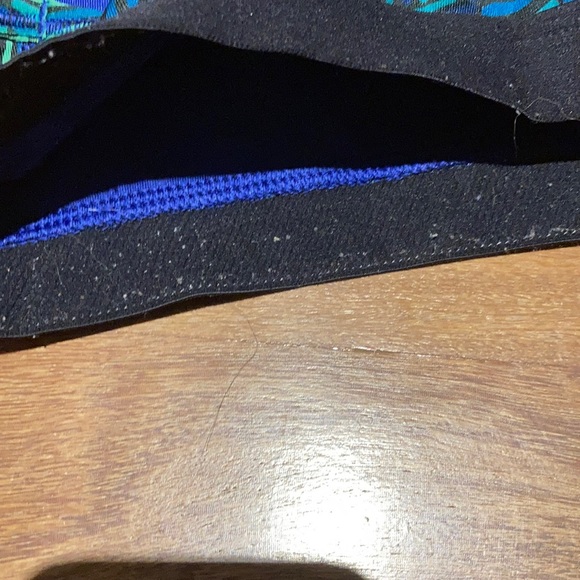 EUC Green & Blue Nike Pro Dri Fit Sports Bra - Picture 5 of 7